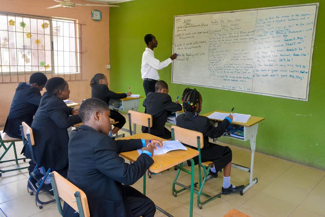 JSS Students in Class